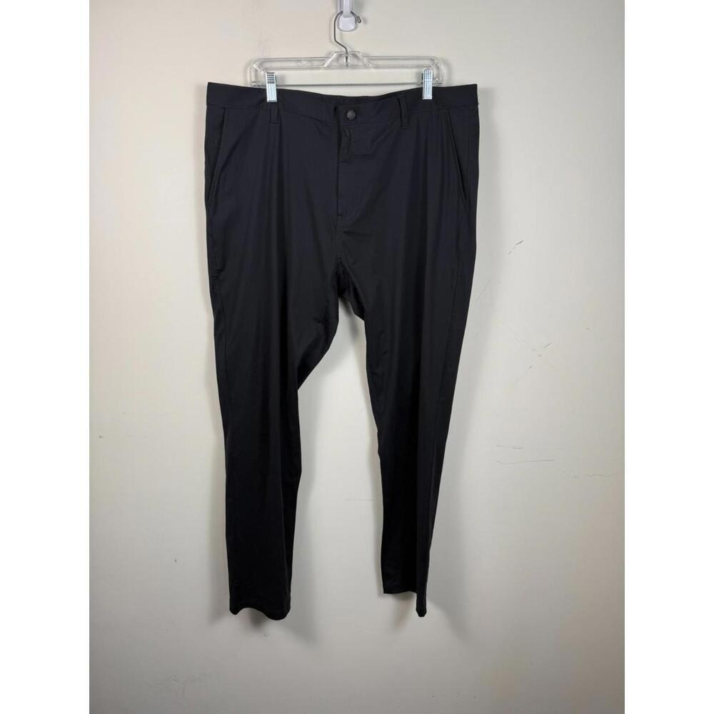 Rhone Men’s Performance Stretch Commuter Pants 40x33 Black Chino‎ Golf